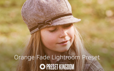 Orange Fade Lightroom Preset